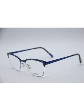 Modo Model 4515 Blutt Blue Havana Authentic Eyeglasses 51-18-140